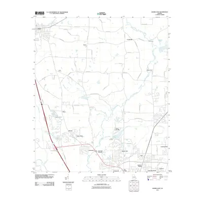 2011 Map of Hahira East, 2011 Print