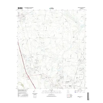 2017 Map of Hahira East, 2017 Print