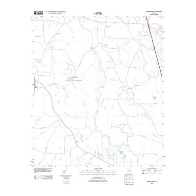 2011 Map of Hahira West, 2011 Print