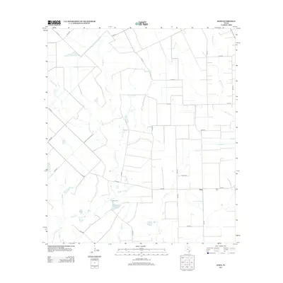 2013 Map of Hahn, 2013 Print