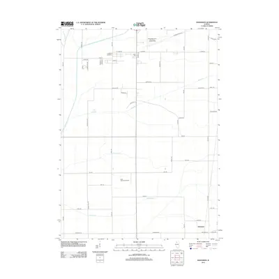 2012 Map of Hahnaman, 2012 Print