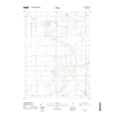 2021 Map of Hahnaman, 2021 Print
