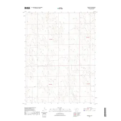 2017 Map of Haigler NE, 2017 Print