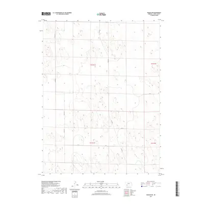 2017 Map of Haigler NW, 2017 Print