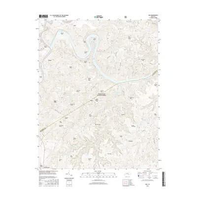 2016 Map of Hail, 2016 Print