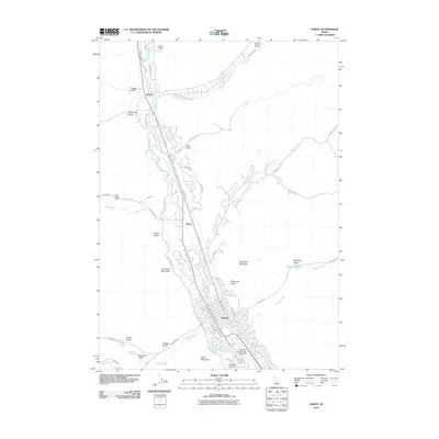 2010 Map of Hailey, 2010 Print