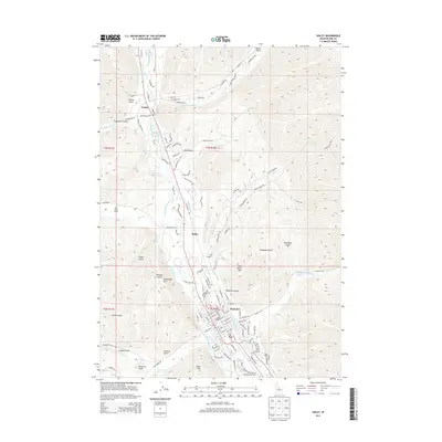 2013 Map of Hailey, 2013 Print