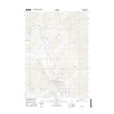 2017 Map of Hailey, 2017 Print