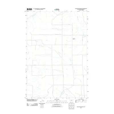 2011 Map of Hailstone Basin SE, 2011 Print