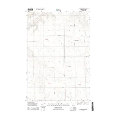2014 Map of Hailstone Basin SE, 2014 Print