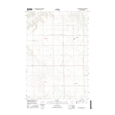 2017 Map of Hailstone Basin SE, 2017 Print