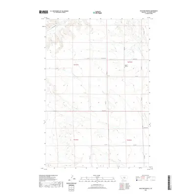2020 Map of Hailstone Basin SE, 2020 Print