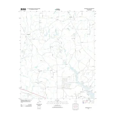 2012 Map of Hainesville, 2012 Print