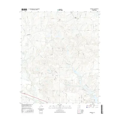 2016 Map of Hainesville, 2016 Print