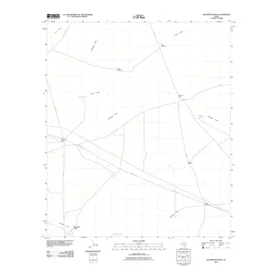 2010 Map of Halamicek Ranch, 2010 Print