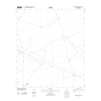 2012 Map of Halamicek Ranch, 2012 Print
