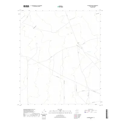 2019 Map of Halamicek Ranch, 2019 Print
