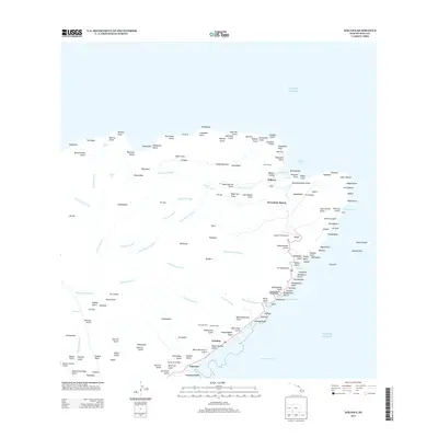 2013 Map of Halawa, 2013 Print