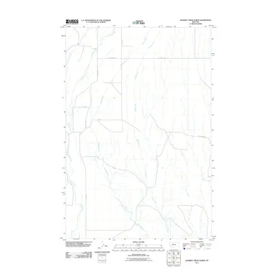 2011 Map of Halbert Creek North, 2011 Print