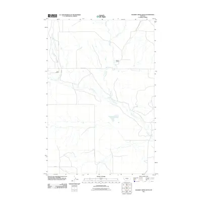 2011 Map of Halbert Creek South, 2011 Print