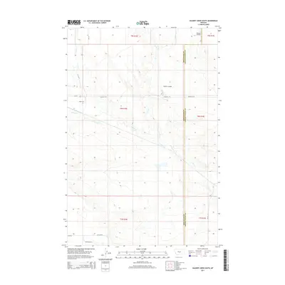 2014 Map of Halbert Creek South, 2014 Print
