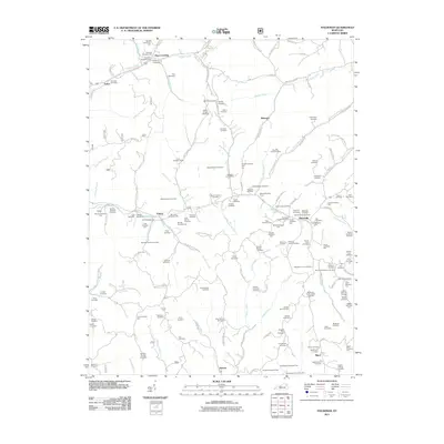 2011 Map of Haldeman, 2011 Print