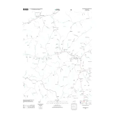 2013 Map of Haldeman, 2013 Print