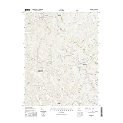 2016 Map of Haldeman, 2016 Print