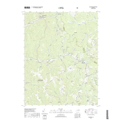 2019 Map of Haldeman, 2019 Print