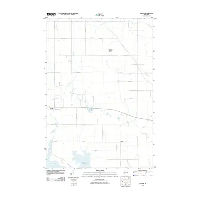 2010 Map of Halder, 2010 Print