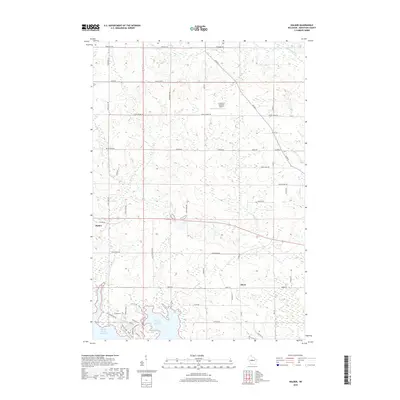 2018 Map of Halder, 2018 Print
