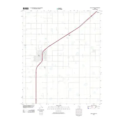 2010 Map of Hale Center, 2010 Print