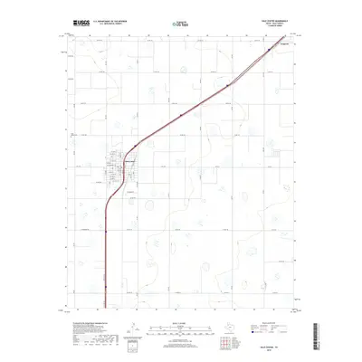 2019 Map of Hale Center, 2019 Print