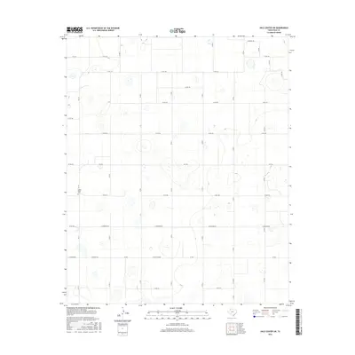 2016 Map of Hale Center SW, 2016 Print