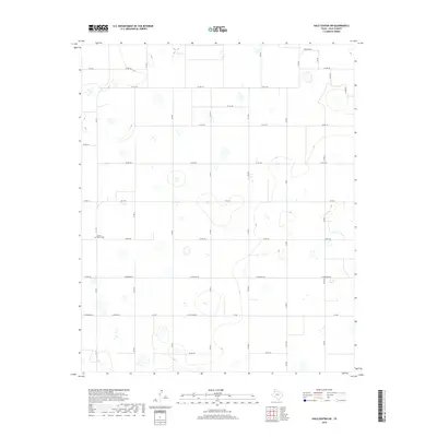 2019 Map of Hale Center SW, 2019 Print
