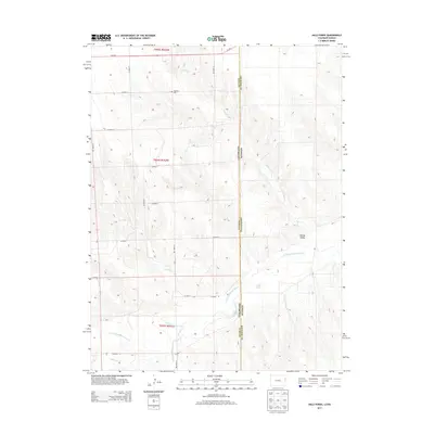 2013 Map of Hale Ponds, 2013 Print