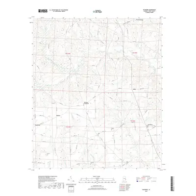 2018 Map of Haleburg, 2018 Print