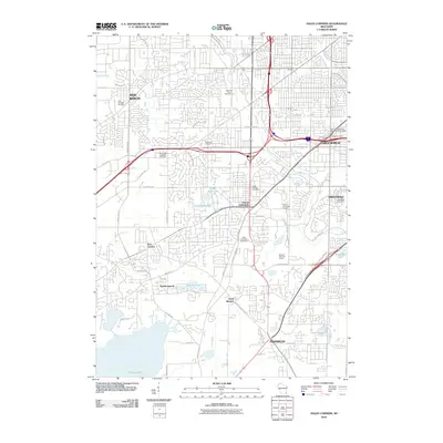 2010 Map of Hales Corners, 2010 Print