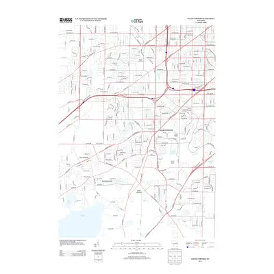 2013 Map of Hales Corners, 2013 Print