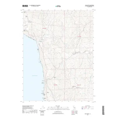2018 Map of Hales Grove, 2018 Print