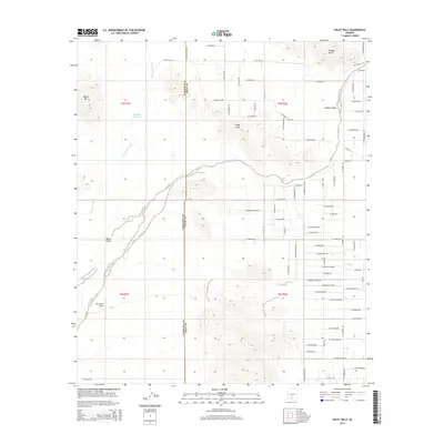 2014 Map of Haley Hills, 2014 Print