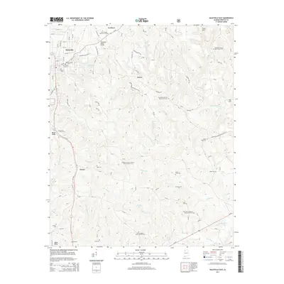 2014 Map of Haleyville East, 2014 Print