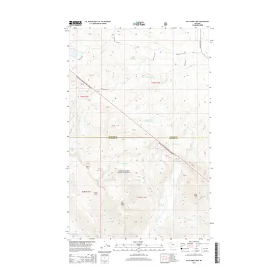 2014 Map of Half Dome Crag, 2014 Print