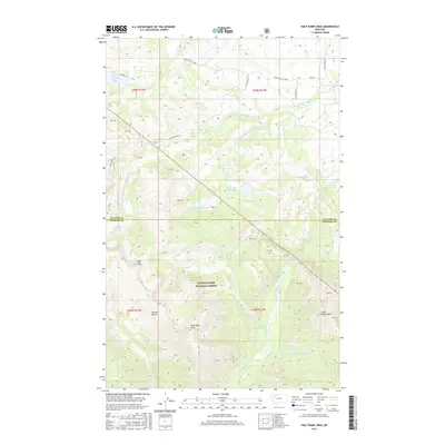 2017 Map of Half Dome Crag, 2017 Print