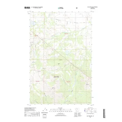 2020 Map of Half Dome Crag, 2020 Print