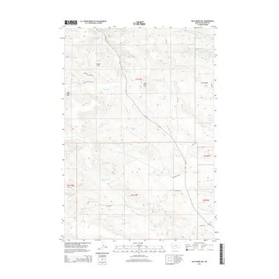 2014 Map of Half Moon Hill, 2014 Print