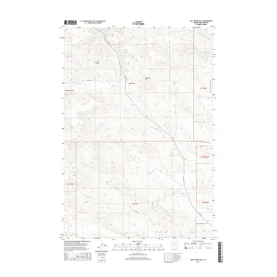 2017 Map of Half Moon Hill, 2017 Print