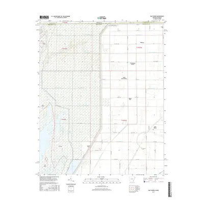 2017 Map of Half Moon, 2017 Print