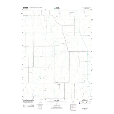 2012 Map of Half Rock, 2012 Print