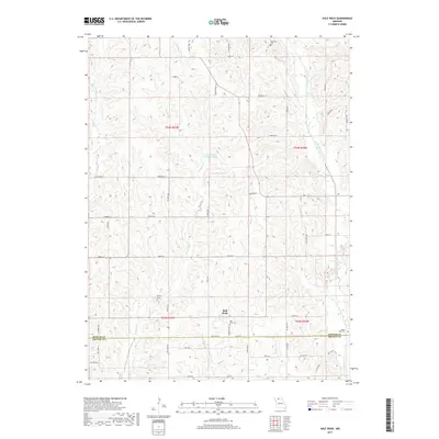 2017 Map of Half Rock, 2017 Print